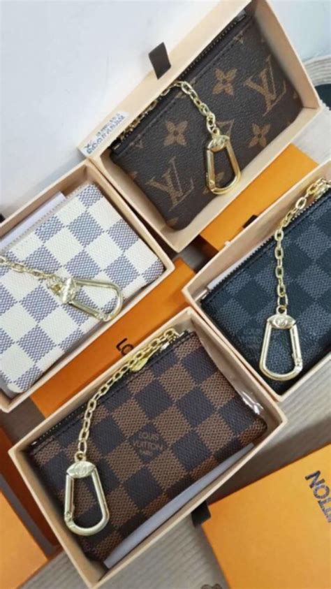 fake louis vuitton keychain card holder|louis vuitton card holder monogram.